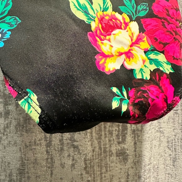 Torrid High-Rise Lattice Floral Swim Bottom size 2 - Picture 8 of 8